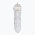 Boxerské boty Adidas Box Hog 4 cloud white/collegiate green/core black 5