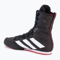 Boxerské boty Adidas Box Hog 4 core black/cloud white/pure ruby 3