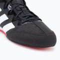Boxerské boty Adidas Box Hog 4 core black/cloud white/pure ruby 7
