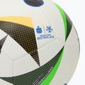 Fotbalový míč Adidas Ekstraklasa Training  white/black/glow blue velikost 4 3