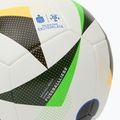 Fotbalový míč Adidas Ekstraklasa Training fotbalové white/black/glow blue velikost 5 3