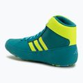 Dětské zápasnické boty adidas Havoc purple team/lucid lemon/signal cyan 3