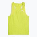 Pánské běžecké tílko PUMA Run Ultraspun Singlet green