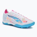 Kopačky PUMA Ultra 5 Match Vol. Up TT puma white/luminous blue/poison pink/fizzy melon