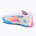 Kopačky PUMA Ultra 5 Match Vol. Up TT puma white/luminous blue/poison pink/fizzy melon 3