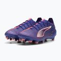 Kopačky PUMA Ultra 5 Ultimate FG lapis lazuli/puma white/sunset gloe 8