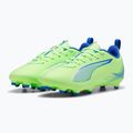 Dětské kopačky  PUMA Ultra 5 Play FG/AG Jr fizzy apple/puma white 10