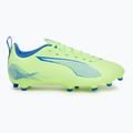 Dětské kopačky  PUMA Ultra 5 Play FG/AG Jr fizzy apple/puma white 2