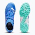 Dětské kopačky PUMA Future 7 Match TT + Mid Jr blue/puma white/electric peppermint 6