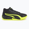 Pánské basketbalové boty PUMA Court Pro puma black/electric lime 2