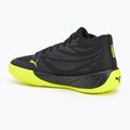 Pánské basketbalové boty PUMA Court Pro puma black/electric lime 3