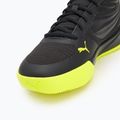 Pánské basketbalové boty PUMA Court Pro puma black/electric lime 7