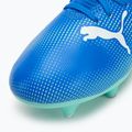 Kopačky PUMA Future 7 Play MxSG hyperlink blue/mint/puma white 7