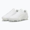 Kopačky PUMA King Ultimate FG/AG puma white/puma silver 8