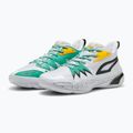 Pánské basketbalové boty  PUMA Genetics Speckle puma black/silver mist/jade frost