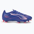 Kopačky PUMA Ultra 5 Play FG/AG lapis lazuli/puma white/sunset gloe 2