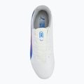 Dětské kopačky PUMA King Match FG/AG Jr puma white/bluemazing/flat light grey/sunset glow 5