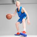 Pánské basketbalové boty PUMA Genetics Marcus Smart royal sapphire/red blast 10