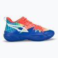 Pánské basketbalové boty PUMA Genetics Marcus Smart royal sapphire/red blast 2