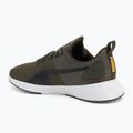 Běžecké boty PUMA Flyer Runner dark olive/puma black/sunset stream 3