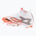 Pánské kopačky PUMA Ultra 5 Match+ FG/AG puma white/puma black/glowing red 3