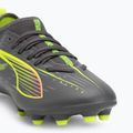 Dětské kopačky PUMA Ultra 5 Match FG/AG Jr matte aged silver/yellow alert/puma aged silver 7