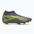 Dětské kopačky PUMA Ultra 5 Match+ LL FG/AG Jr matte aged silver/yellow alert/puma aged silver 2