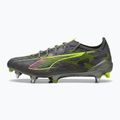 Pánské kopačky PUMA Ultra 5 Ultimate MxSG matte aged silver/yellow alert/sun struck
