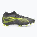 Pánské kopačky PUMA Ultra 5 Play+ FG/AG matte aged silver/yellow alert/puma aged silver 2
