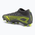 Pánské kopačky PUMA Ultra 5 Play+ FG/AG matte aged silver/yellow alert/puma aged silver 3