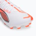 Pánské kopačky PUMA Ultra 5 Match FG/AG puma white/puma black/glowing red 7