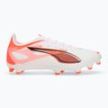 Pánské kopačky PUMA Ultra 5 Pro FG/AG puma white/puma black/glowing red 2