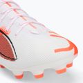 Pánské kopačky PUMA Ultra 5 Pro FG/AG puma white/puma black/glowing red 7