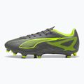 Kopačky  PUMA Ultra 5 Play FG/AG matte aged silver/yellow alert/puma aged silver