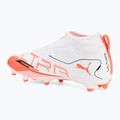 Dětské kopačky PUMA Ultra 5 Match+ LL FG/AG Jr puma white/puma black/glowing red 3