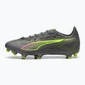 Pánské kopačky PUMA Ultra 5 Match FG/AG matte aged silver/yellow alert/puma aged silver