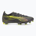 Pánské kopačky PUMA Ultra 5 Match FG/AG matte aged silver/yellow alert/puma aged silver 2