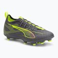 Dětské kopačky PUMA Ultra 5 Pro FG/AG Jr matte aged silver/yellow alert/sun struck
