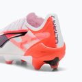 Pánské kopačky PUMA Ultra 5 Ultimate FG puma white/puma black/glowing red 8