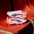 Pánské kopačky PUMA Ultra 5 Ultimate FG puma white/puma black/glowing red 10