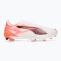 Pánské kopačky PUMA Ultra 5 Ultimate FG puma white/puma black/glowing red 2