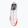 Pánské kopačky PUMA Ultra 5 Play+ FG/AG puma white/puma black/glowing red 5