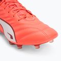 Pánské kopačky PUMA King Pro FG/AG glowing red/puma white/red fire 7