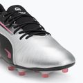 Pánské kopačky PUMA King Match FG/AG puma silver/puma black/sun struck/puma white 7