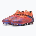 Pánské kopačky PUMA Future 8 Ultimate Creativity FG orange poppy/dark amethyst/electric peppermint/black 9