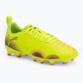 Dětské kopačky PUMA Future 8 Play FG/AG Jr yellow alert/puma black/sun struck