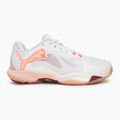 Dámské házenkářské boty PUMA Vantage Nitro W+ puma white/ glowing red/ rose wuartz/ dark crimson 2