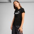 Dámské tričko PUMA ESS Metallic No. 1 Logo Tee puma black/metallic silver 3