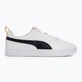 Juniorské boty  PUMA Rickie Jr puma white/new navy/dark poppy 2