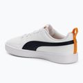 Juniorské boty  PUMA Rickie Jr puma white/new navy/dark poppy 3
